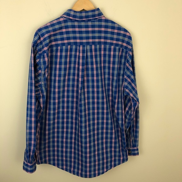 Carhartt Shirt Mens L Blue Plaid Button Down Collared Casual Long Sleeve… - Picture 5 of 7